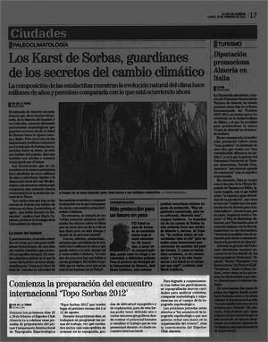 La Voz de Almería - lunes, 20 de febrero de 2012