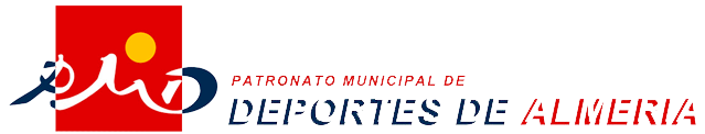 Logotipo del Patronato Municipal de Deportes del Exmo. Ayto. de Almería